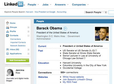 LinkedIn - социальная сеть для работы (онлайн)