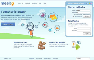 Meebo - мгновенный обмен сообщениями в одном месте (онлайн)