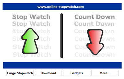 Online Stopwatch - секундомеры и таймеры онлайн