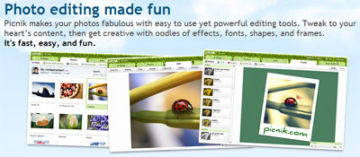 Picnik - легкое редактирование фотографий онлайн