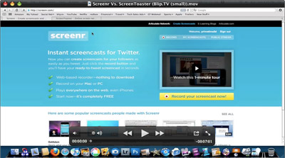 ScreenR - поделитесь своими творениями (онлайн)