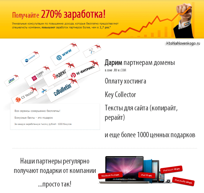 Как зарабатывать в Рекламной сети Яндекса через Профит Партнер
