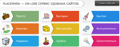 Создание сайта своими руками с Placemark