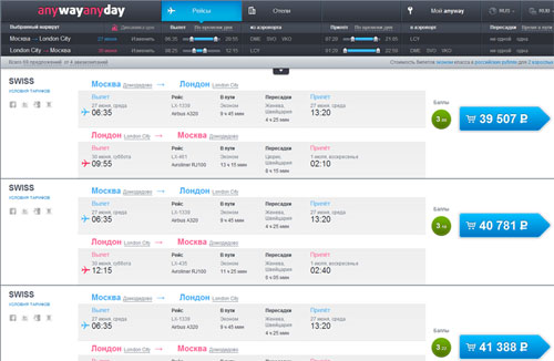 AnyWayAnyDay – во всех смыслах мобильное приложение для путешествий