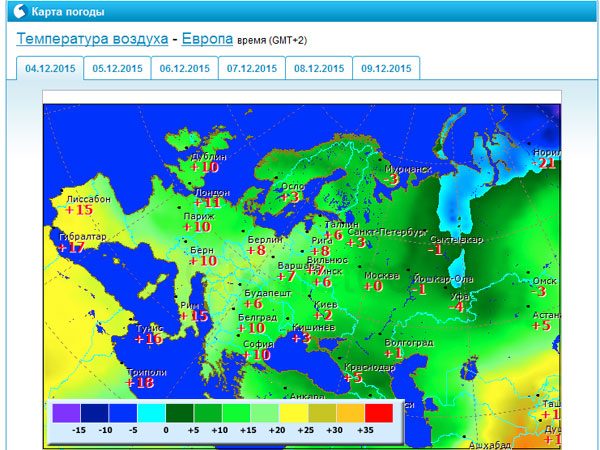 Gismeteo.ua – даже если у природы найдётся плохая погода