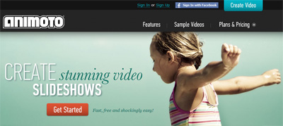 Animoto - создание видеоклипа из ваших фото