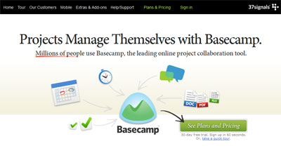 Basecamp – совместное управление проектами (онлайн)