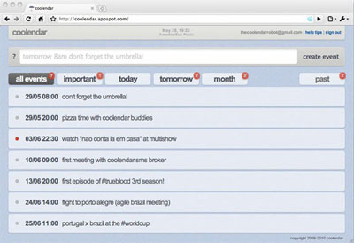 coolendar.com - элегантное планирование онлайн