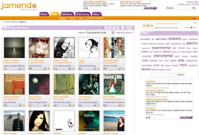 Jamendo - музыкальное интернет-сообщество (онлайн)