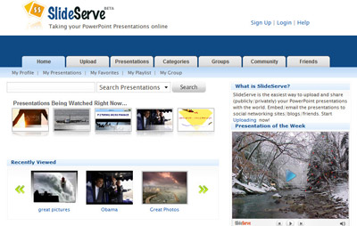 SlideServe - делиться презентациями онлайн