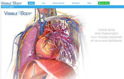 VisibleBody - изучение человеческого тела (онлайн)